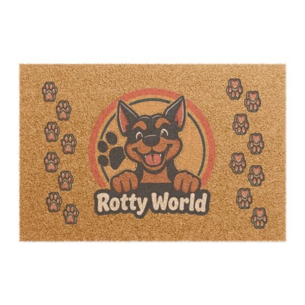 rotty world doormat rotty world doormat