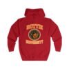 10022406831270680438_2048.jpeg Rottie University™ Rottweiler Mascot Zip Hoodie NP — Full‑Zip Jacket