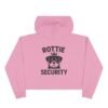 1006742661210132700_2048-1.jpeg Rottie Security Cropped Hoodie — Cute Rottweiler Guardian Graphic