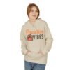 Pawsitive Vibes Hoodie — Cute Paw Print Animal Lover Sweatshirt
