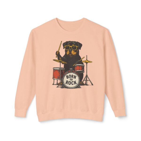 10708225158529673870_2048.jpeg Rottie Born to Rock Sweatshirt