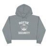 10739611514643259479_2048.jpeg Rottie Security™ Cropped Hoodie — Rottweiler Dog Mom/Dad Crown Graphic
