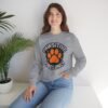Pawsitive Vibes Only Circle with Paw Sweatshirt