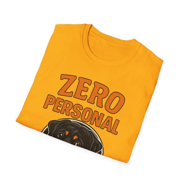 Zero Personal Space Club T-Shirt — Funny Rottweiler Dog Tee