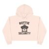 1088852241115683527_2048-1.jpeg Rottie Security Cropped Hoodie — Cute Rottweiler Guardian Graphic