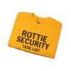 Rottie Security™ "Funny Task List" Light Color Crewneck Sweatshirt
