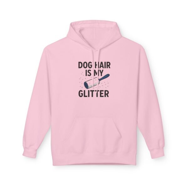Dog Hair Is My Glitter Hoodie — Funny Pet Lover Pullover