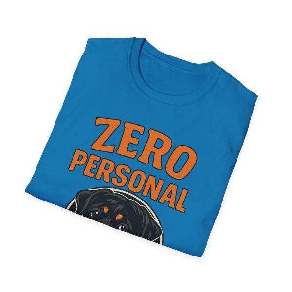 Zero Personal Space Club T-Shirt — Funny Rottweiler Dog Tee
