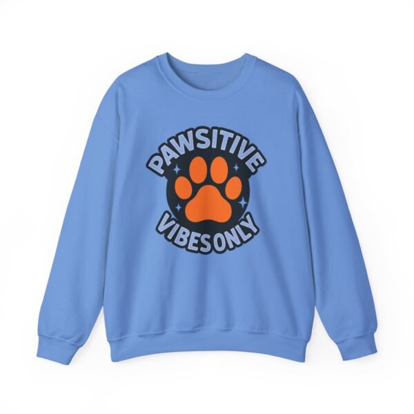 Pawsitive Vibes Only Circle with Paw Sweatshirt