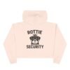 11708290594305827690_2048-1.jpeg Rottie Security Cropped Hoodie — Cute Rottweiler Guardian Graphic
