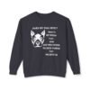Crewneck Sweatshirt - Funny Dog Bite Quote with Winking Face Graphic