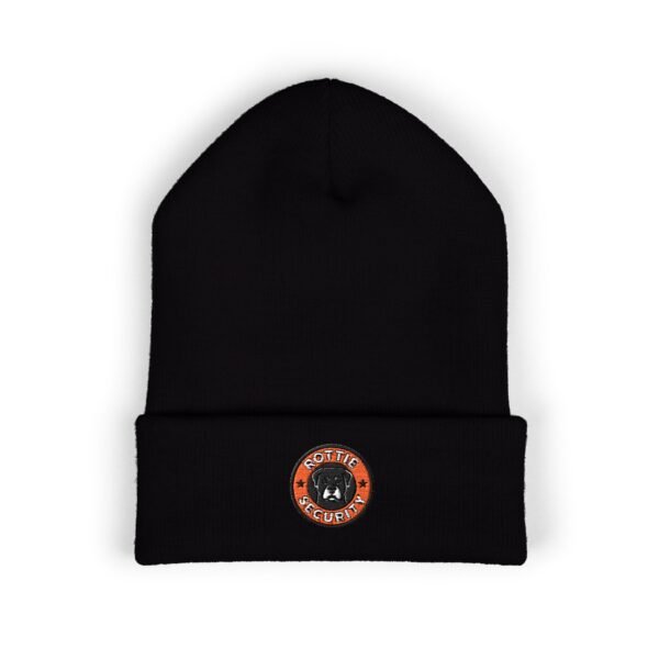 11844066997132779226_2048.jpeg Rottie Security Embroidered Beanie