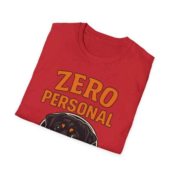 Zero Personal Space Club T-Shirt — Funny Rottweiler Dog Tee