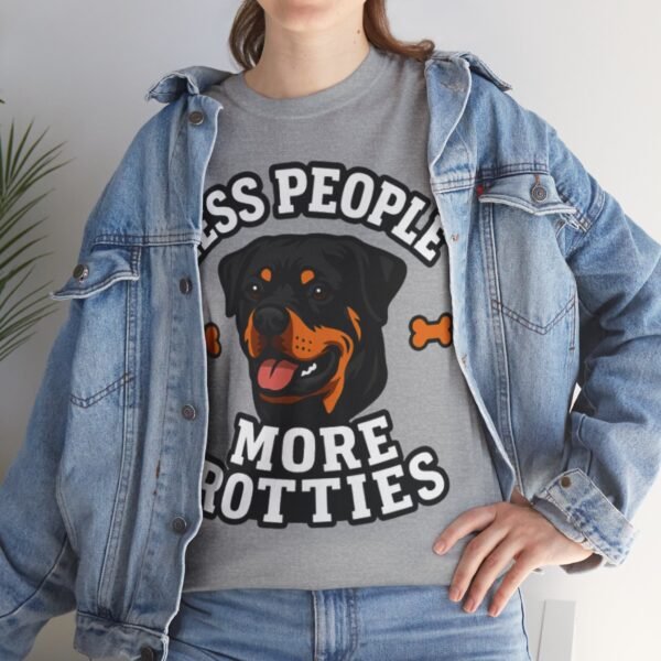 12128895377035144125_2048.jpeg "Less People More Rotties" Rottweiler Dog Lover Tee