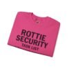 Rottie Security™ "Funny Task List" Light Color Crewneck Sweatshirt