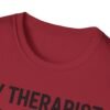 12463845841602884316_2048.jpeg My Therapist Has Four Paws T-Shirt — Funny Dog/Cat Lover Tee
