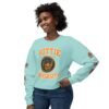 12653374892762995898_2048.jpeg Rottie University Crewneck Sweatshirt With Paws