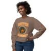 12672898375418973852_2048.jpeg Rottie University Crewneck Sweatshirt With Paws