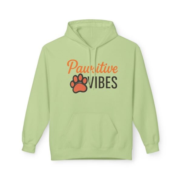 Pawsitive Vibes Hoodie — Cute Paw Print Animal Lover Sweatshirt