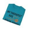 13327561659630297741_2048.jpeg My Therapist Has Four Paws T-Shirt — Funny Dog/Cat Lover Tee