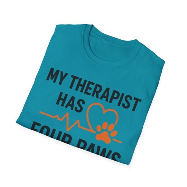 13327561659630297741_2048.jpeg My Therapist Has Four Paws T-Shirt — Funny Dog/Cat Lover Tee