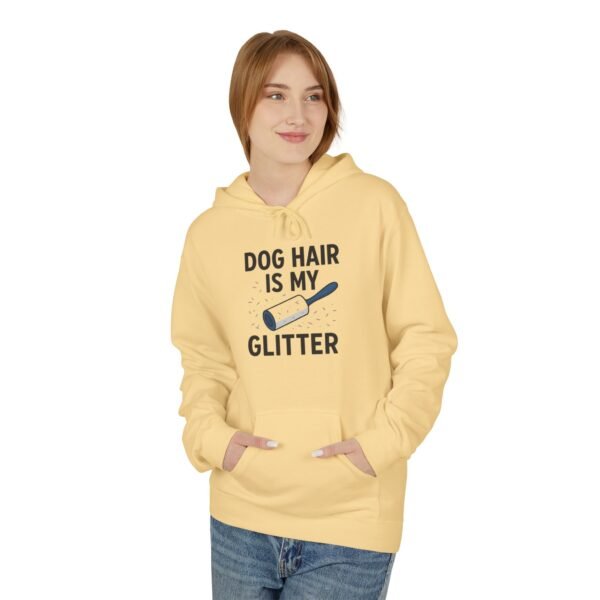 Dog Hair Is My Glitter Hoodie — Funny Pet Lover Pullover