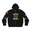 13880677371040940603_2048.jpeg Rottie University™ Full‑Zip Hoodie — Paw Print Rottweiler Zip-Up