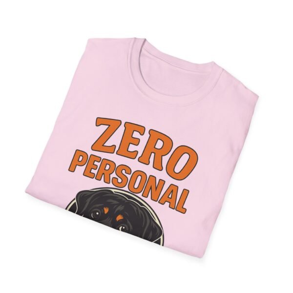 Zero Personal Space Club T-Shirt — Funny Rottweiler Dog Tee
