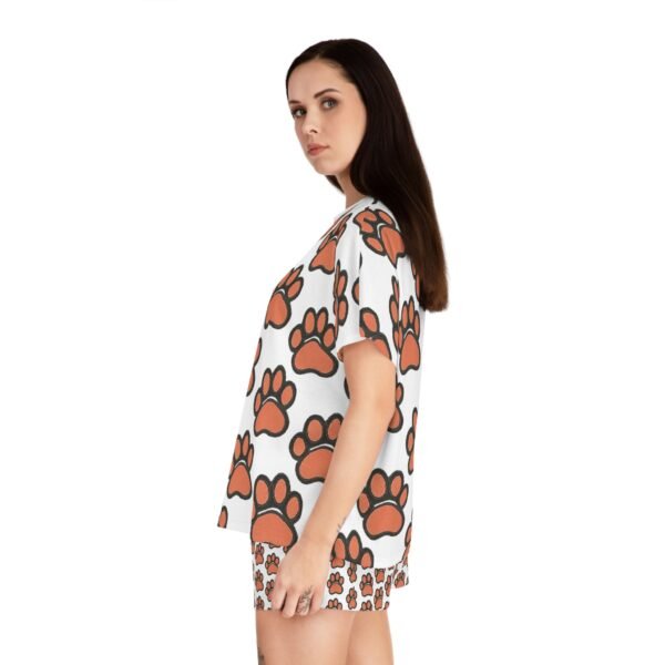 14039022644764736560_2048.jpeg Fun Strong Paws™ Women's Short Pajama Set — Cozy Printed Sleepwear