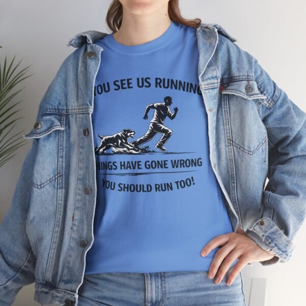 14120571333333365849_2048.jpeg If You See Me Running - Funny Rottweiler Tee Light Colors