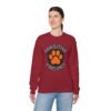 Pawsitive Vibes Only Circle with Paw Sweatshirt