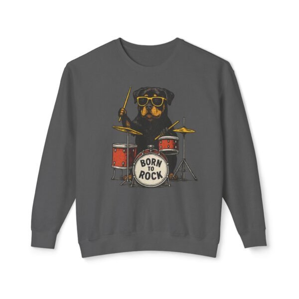 14415217998960813810_2048.jpeg Rottie Born to Rock Sweatshirt
