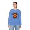 Pawsitive Vibes Only Circle with Paw Sweatshirt
