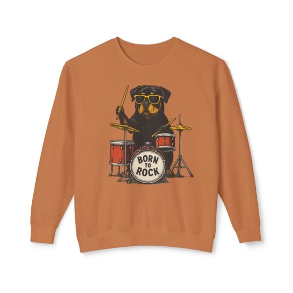 14504500017534165762_2048.jpeg Rottie Born to Rock Sweatshirt