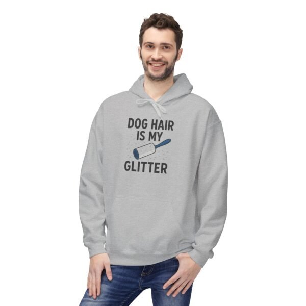 Dog Hair Is My Glitter Hoodie — Funny Pet Lover Pullover