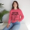 Rottie Security™ "Funny Task List" Light Color Crewneck Sweatshirt