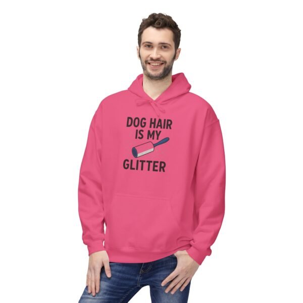 Dog Hair Is My Glitter Hoodie — Funny Pet Lover Pullover