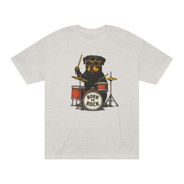 15500340457282785496_2048.jpeg Rottie Born to Rock Unisex Classic Tee