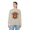 Pawsitive Vibes Only Circle with Paw Sweatshirt
