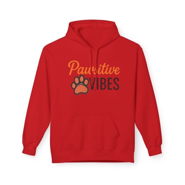 Pawsitive Vibes Hoodie — Cute Paw Print Animal Lover Sweatshirt