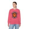 Pawsitive Vibes Only Circle with Paw Sweatshirt