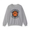 Pawsitive Vibes Only Circle with Paw Sweatshirt