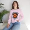 Pawsitive Vibes Only Circle with Paw Sweatshirt