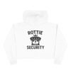 16518535250260512362_2048-1.jpeg Rottie Security Cropped Hoodie — Cute Rottweiler Guardian Graphic