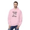 Dog Hair Is My Glitter Hoodie — Funny Pet Lover Pullover