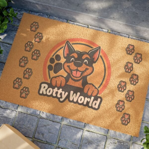 Rotty World Doormat