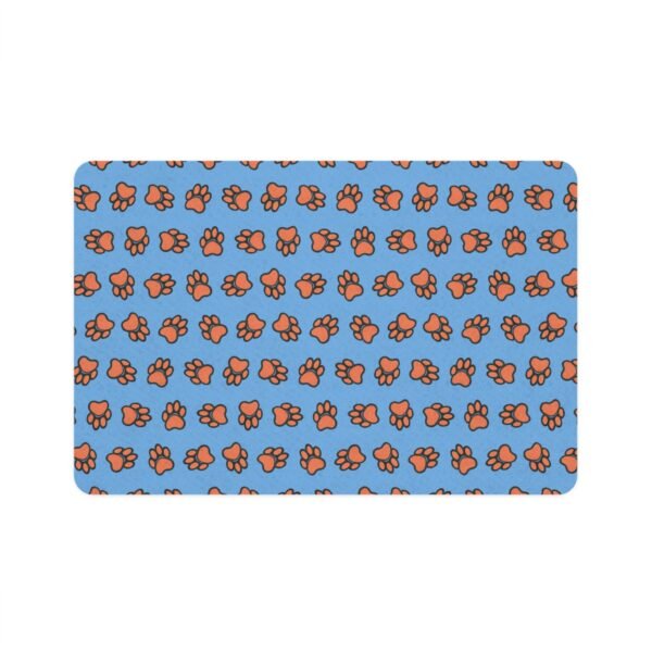 Paw Print pet food mat