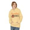 Pawsitive Vibes Hoodie — Cute Paw Print Animal Lover Sweatshirt