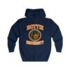 17790348199302258290_2048.jpeg Rottie University™ Rottweiler Mascot Zip Hoodie NP — Full‑Zip Jacket