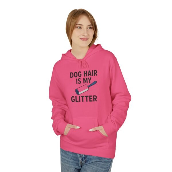 Dog Hair Is My Glitter Hoodie — Funny Pet Lover Pullover